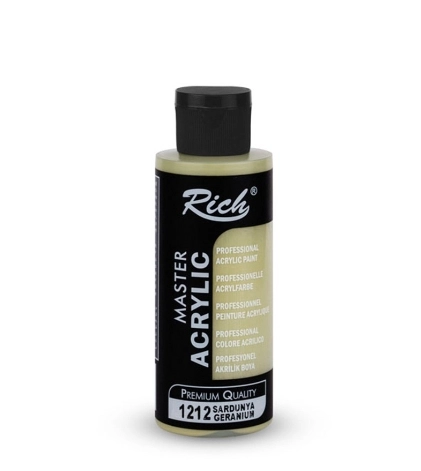 RİCH MASTER AKRİLİK 120 CC SARDUNYA