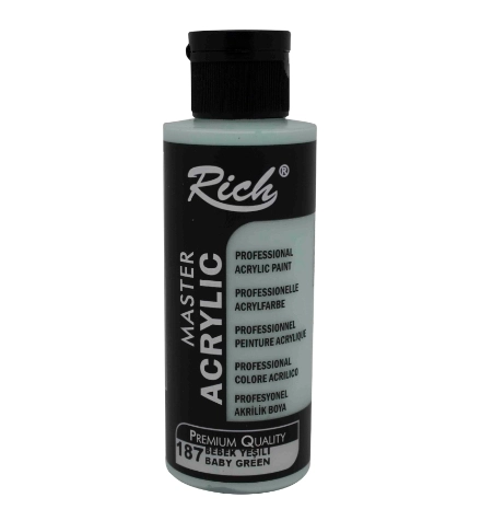 RİCH AKRİLİK BOYA 120 CC BEBEK YEŞİL