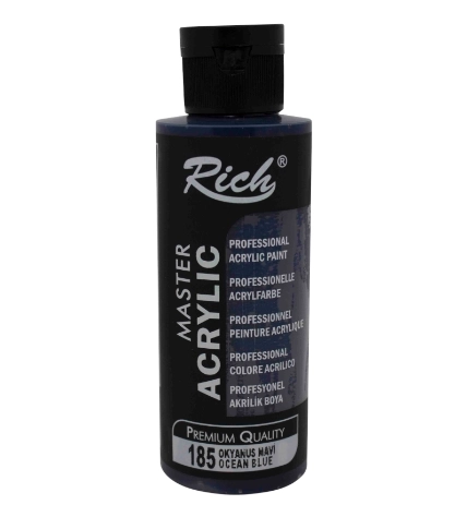 RİCH AKRİLİK BOYA 120 CC OKYANUS MAVİ