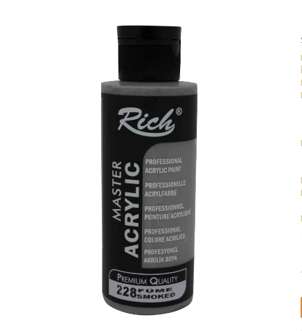 RİCH AKRİLİK BOYA 120 CC FÜME