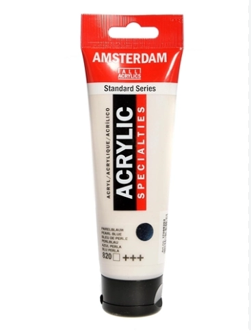 AMSTERDAM 98202 AKRİLİK BOYA 120 ML PEARL BLUE KOD: 820