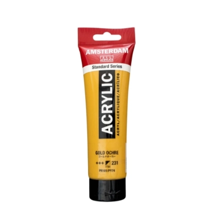 AMSTERDAM  AKRİLİK BOYA 120 ML GOLD OCHRE KOD: 231