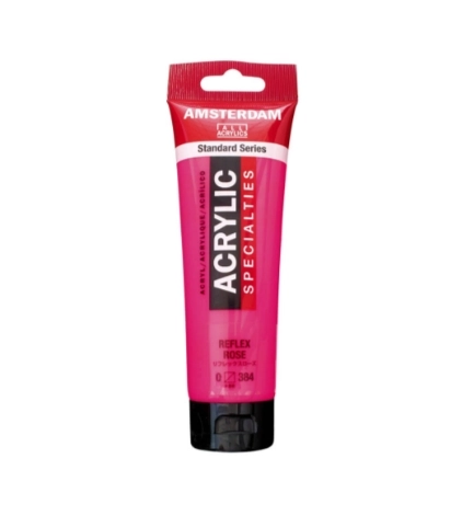 AMSTERDAM 93842 AKRİLİK BOYA 120ML REFLEX ROSE KOD: 384