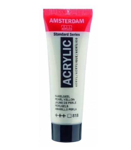 AMSTERDAM 98182 AKRİLİK BOYA 120 ML PEARL YELLOW KOD: 818
