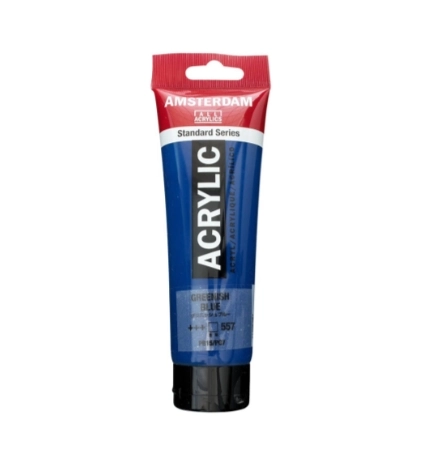 AMSTERDAM  AKRİLİK BOYA 120 ML GREENNİSH BLUE KOD: 557
