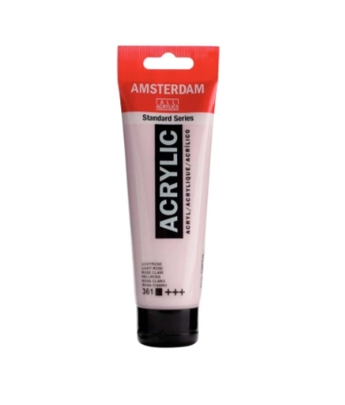 AMSTERDAM ACRYLİC TUBE 120 ML LİGHT ROSE 361