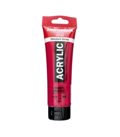AMSTERDAM ACRYLİC TUBE 120 ML PRİMARY MAGENTA 369