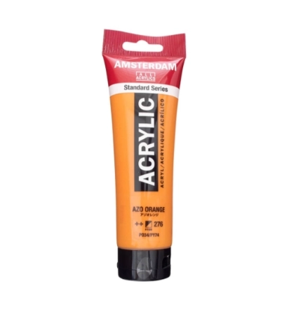 AMSTERDAM ACRYLİC TUBE 120 ML AZO ORANGE 276