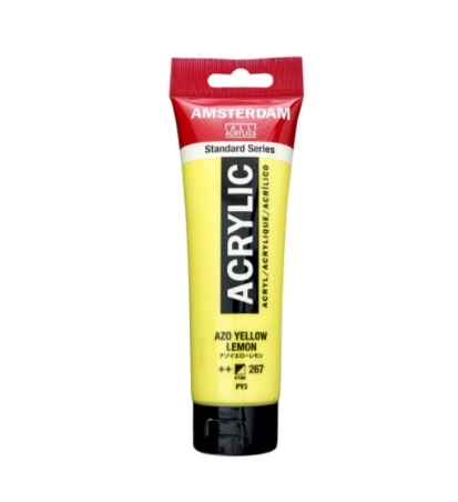 AMSTERDAM ACRYLİC TUBE 120 ML AZO YELLOW LEMON 267