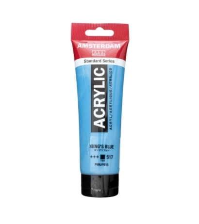 AMSTERDAM ACRYLİC TUBE 120 ML KİNG’S BLUE 517