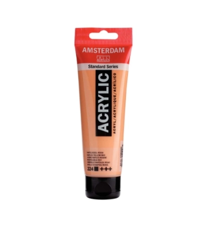 AMSTERDAM ACRYLİC TUBE 120 ML NAPLES YELLOW RED 224
