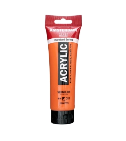 AMSTERDAM ACRYLİC TUBE 120 ML VERMİLİON 311