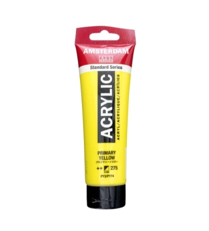 AMSTERDAM ACRYLİC TUBE 120 ML PRİMARY YELLOW 275
