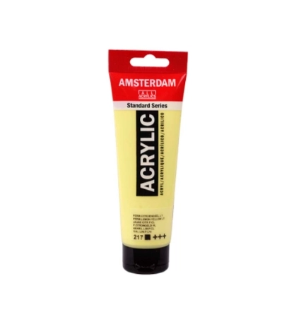 AMSTERDAM ACRYLİC TUBE 120 ML PERMANENT LEMON YELLOW LİGHT 217