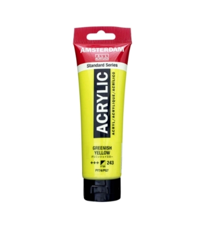 AMSTERDAM ACRYLİC TUBE 120 ML GREENİSH YELLOW 243