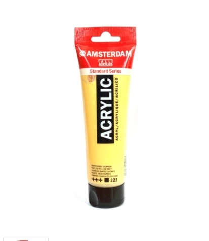 AMSTERDAM ACRYLİC TUBE 120 ML NAPLES YELLOW DEEP 223
