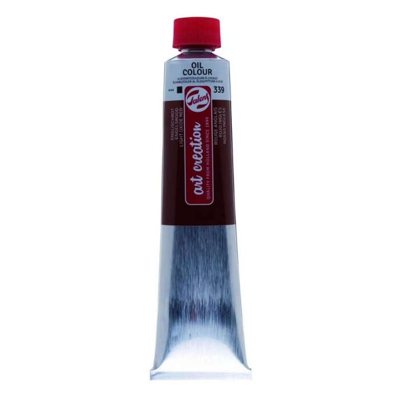TALENS ART CREATİON OİL COLOUR TUBE 40 ML LİGHT OXİDE RED 339