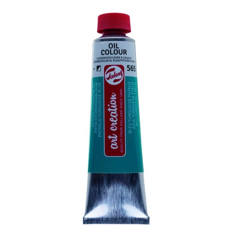 TALENS ART CREATİON OİL COLOUR TUBE 40 ML PHTHALO TURQUOİSE BLUE 565