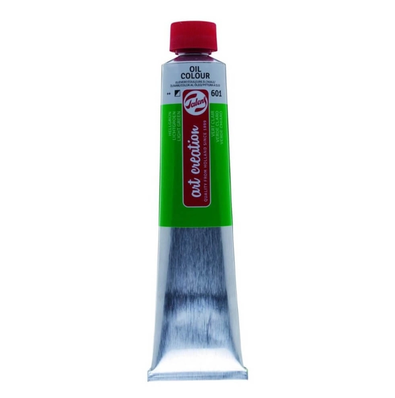TALENS ART CREATİON OİL COLOUR TUBE 40 ML LİGHT GREEN 601