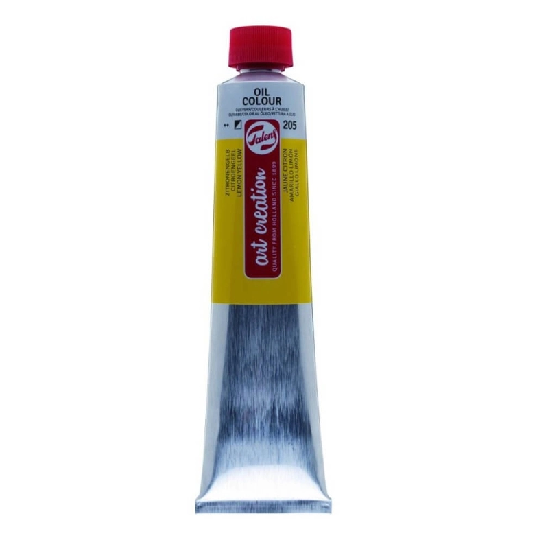TALENS ART CREATİON OİL COLOUR TUBE 40 ML LEMON YELLOW (PRİMARY) 205
