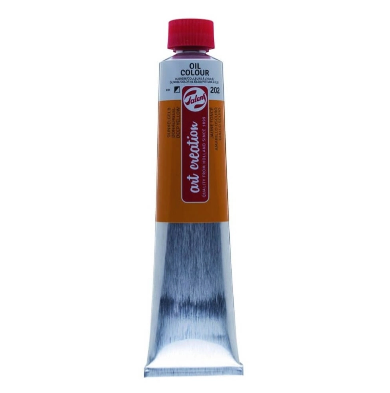 TALENS ART CREATİON OİL COLOUR TUBE 40 ML DEEP YELLOW 202