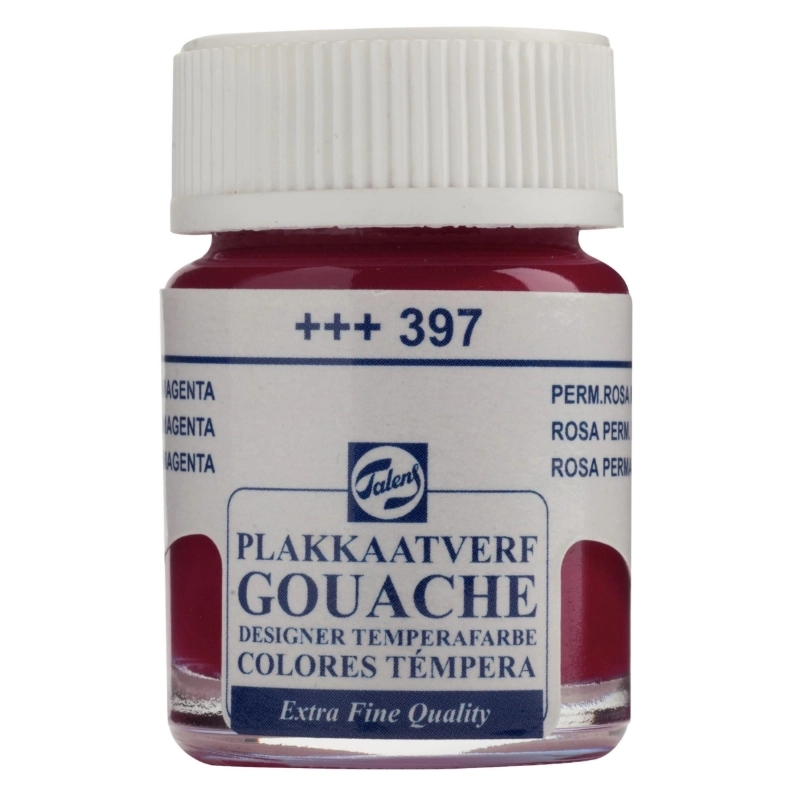 TALENS GOUACHE EXTRA FİNE QUALİTY BOTTLE 16 ML PERMANENT ROSE (MAGENTA) 397