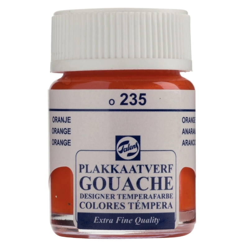 TALENS GOUACHE EXTRA FİNE QUALİTY BOTTLE 16 ML ORANGE 235