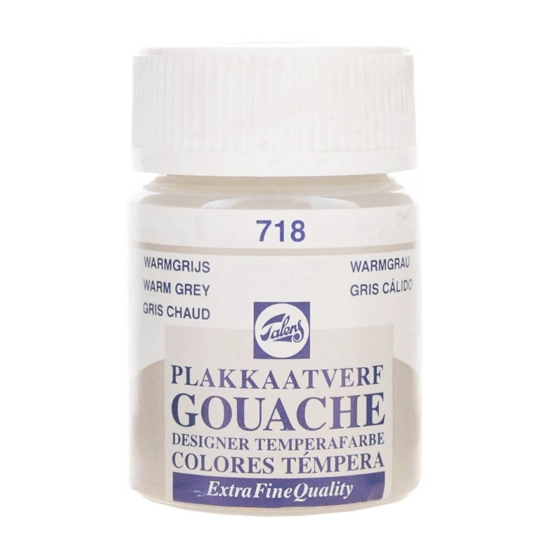 TALENS GOUACHE EXTRA FİNE QUALİTY BOTTLE 16 ML WARM GREY 718