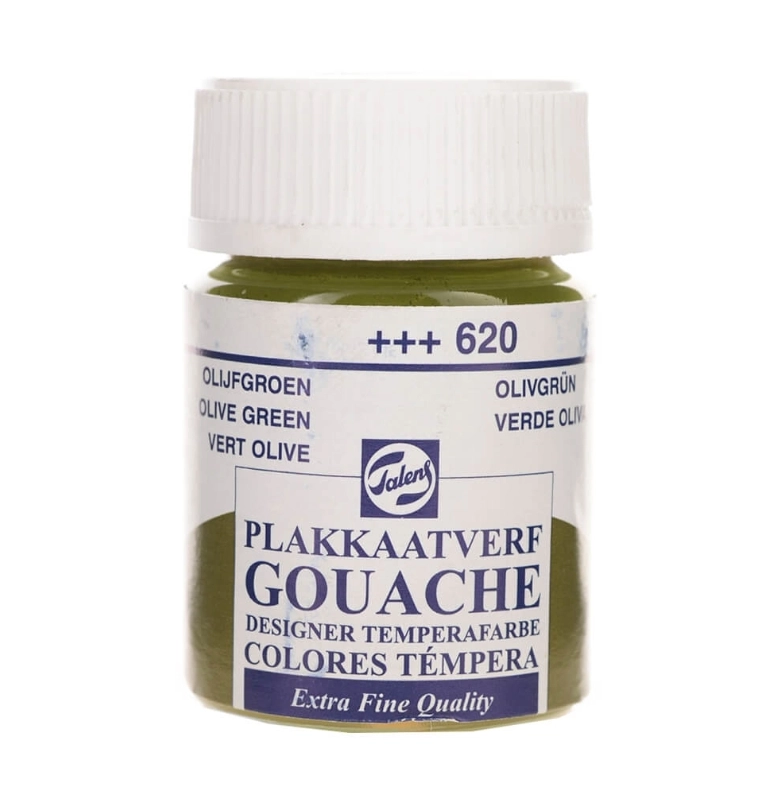 TALENS GOUACHE EXTRA FİNE QUALİTY BOTTLE 16 ML OLİVE GREEN 620