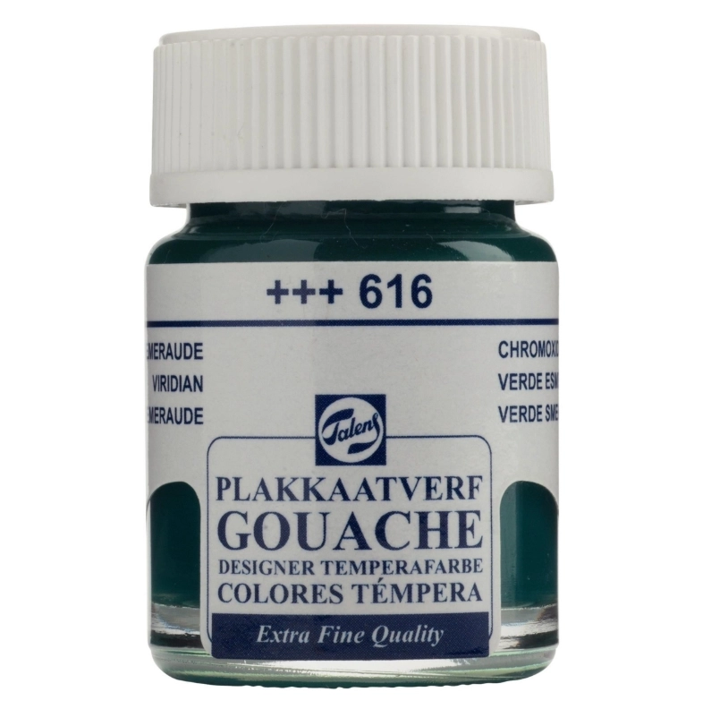 TALENS GOUACHE EXTRA FİNE QUALİTY BOTTLE 16 ML VİRİDİAN 616