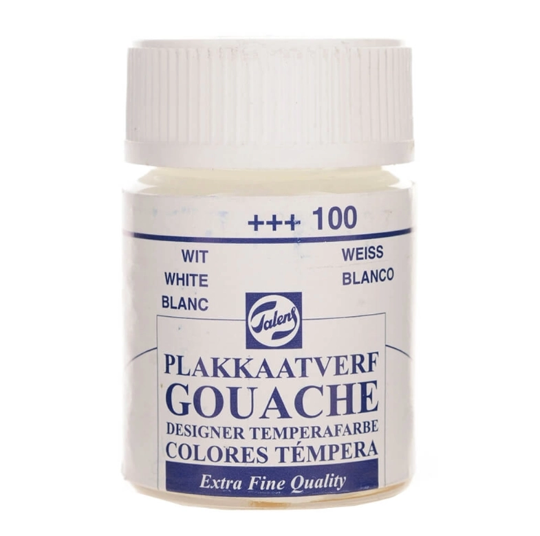 TALENS GOUACHE EXTRA FİNE QUALİTY BOTTLE 16 ML WHİTE 100