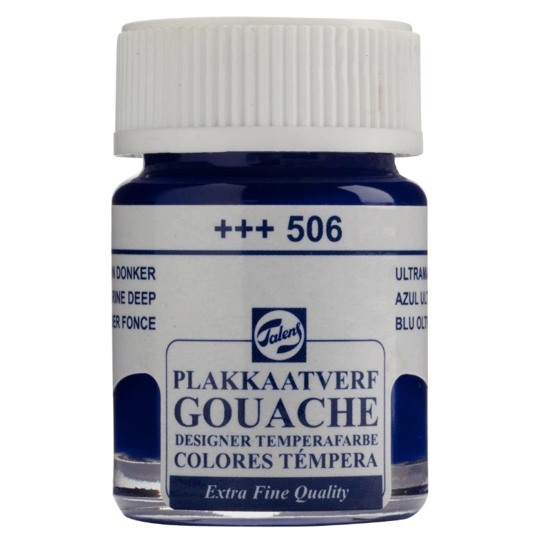 TALENS GOUACHE EXTRA FİNE QUALİTY BOTTLE 16 ML ULTRAMARİNE DEEP 506