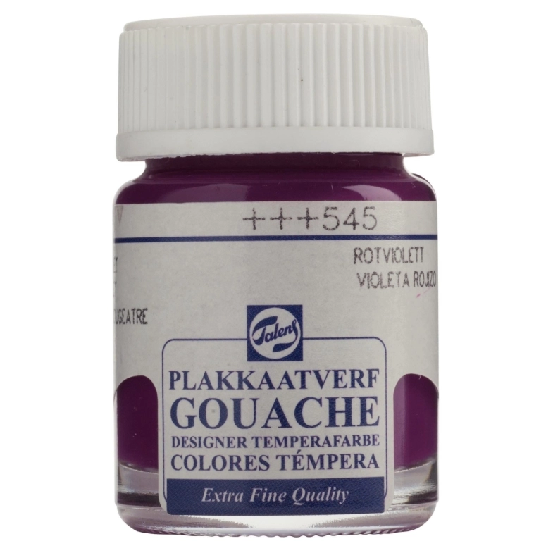 TALENS GOUACHE EXTRA FİNE QUALİTY BOTTLE 16 ML RED VİOLET 545