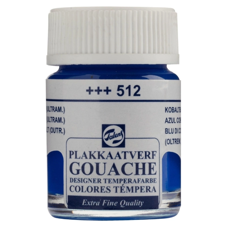 TALENS GOUACHE EXTRA FİNE QUALİTY BOTTLE 16 ML COBALT BLUE (ULTRAMARİNE) 512