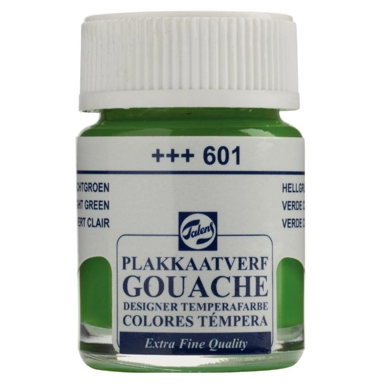 TALENS GOUACHE EXTRA FİNE QUALİTY BOTTLE 16 ML LİGHT GREEN 601