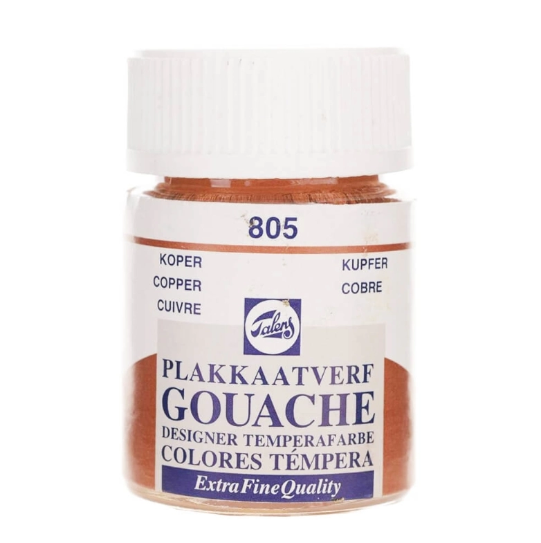 TALENS GOUACHE EXTRA FİNE QUALİTY BOTTLE 16 ML COPPER 805