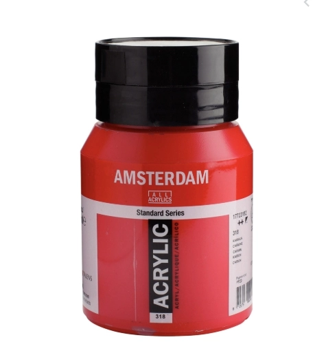 AMSTERDAM 23182 AKRİLİK BOYA 500ML CARMINE