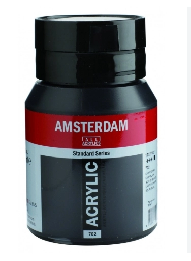 AMSTERDAM 27022 AKRİLİK BOYA 500ML LAMP BLACK