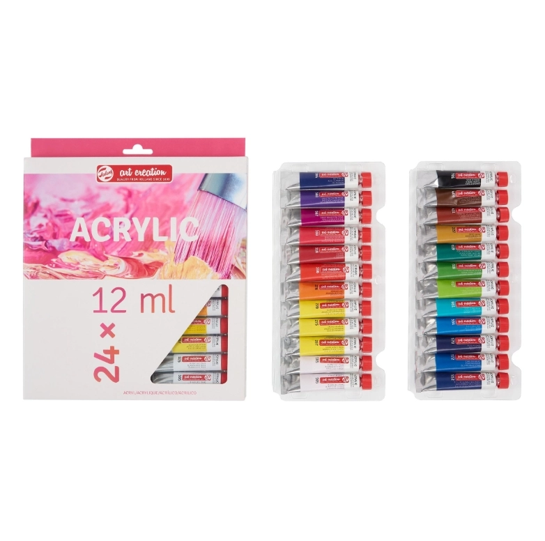 TALENS ACRYLIC SET 24X12ML