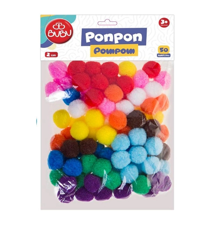 BU-BU PON PON 20MM 50Lİ