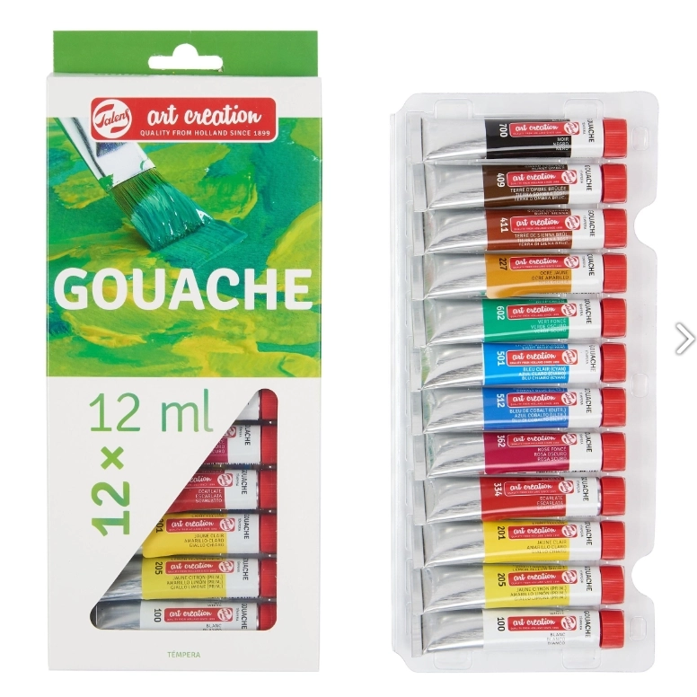 TALENS ARTC. GUAJ SET 12ML 12Lİ