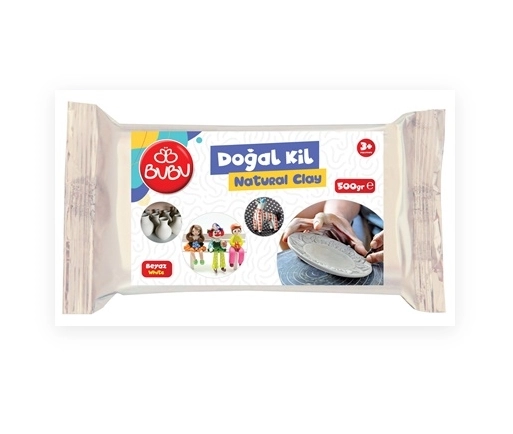 BUBU DOĞAL KİL 500 GR. BEYAZ