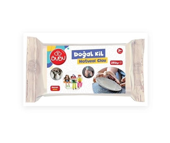 BUBU DOĞAL KİL 250 GR. BEYAZ