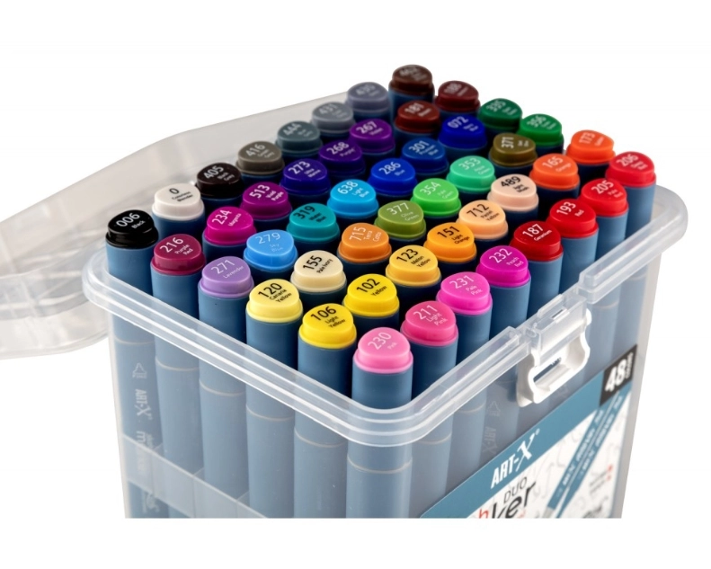 ART-X SKETCH MARKER DUO 48’Lİ SET