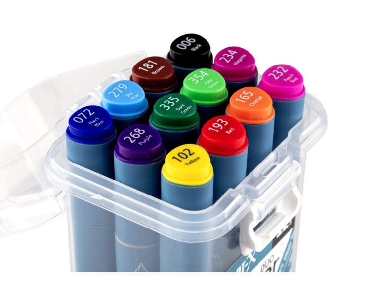 RİCH ART-X SKETCH MARKER DUO 12Lİ SET