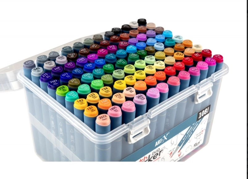 ART-X SKETCH MARKER DUO 108’Lİ SET