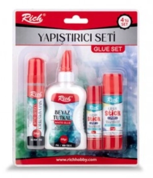 RICH RICH YAPIŞTIRICI SETİ (4 LÜ )