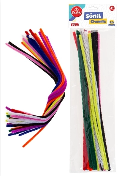 BU-BU ŞÖNİL 30CM 20’Lİ