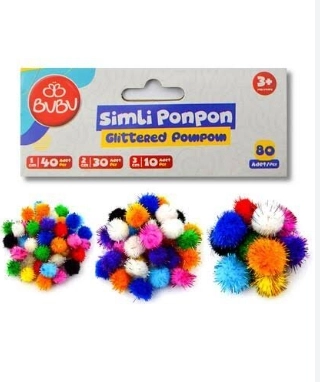 BU-BU SİMLİ PONPON KARIŞIK 80’Lİ