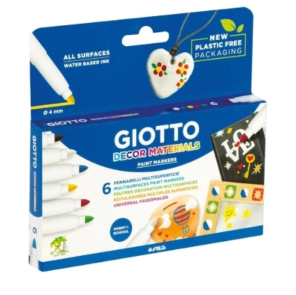 GİOTTO DECOR MATERIALS 6 PAKET
